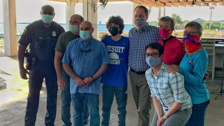 Teen who survived Labor Day lightning strike meets good Samaritans who saved his life - Vimarsana News