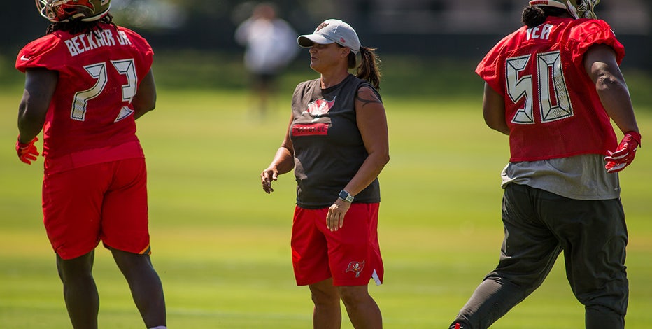 Bucs double up female coaches in Super Bowl with not 1 but 2