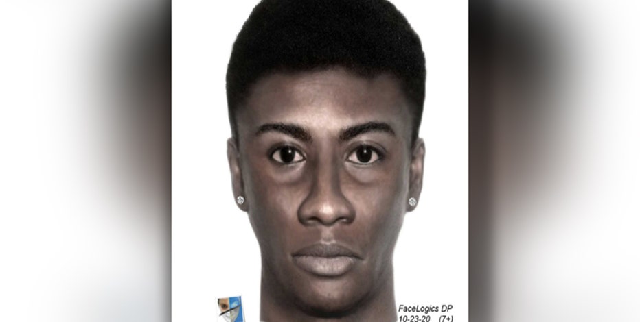 Detectives release sketch of suspect accused of robbing deaf, mute man at gunpoint