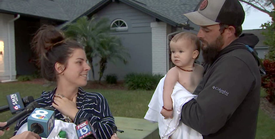 Valrico baby found safe after SUV stolen; suspect still on the run