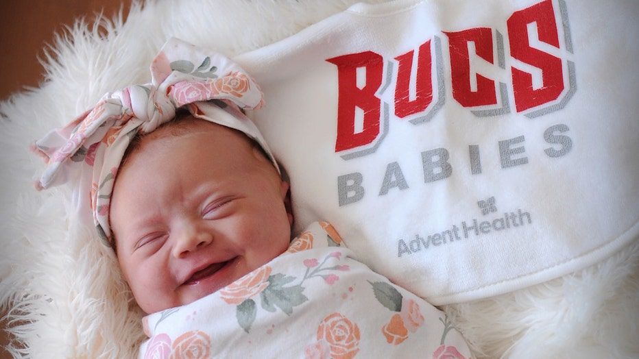 Baby Buccaneers: Tampa Bay Area newborns root for the home team