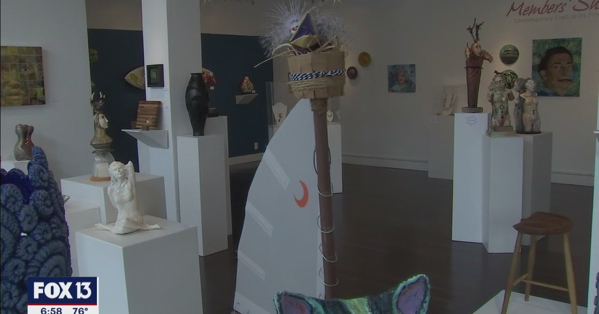 St. Pete art show gives Florida artists a local venue | FOX 13 Tampa Bay