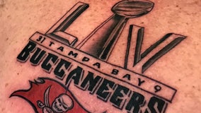Buccaneers coach Bruce Arians, a 'man of his word,' shows off Super Bowl tattoo