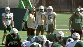 USF Coach Scott on Bulls' QB battle: 'A good problem to have'