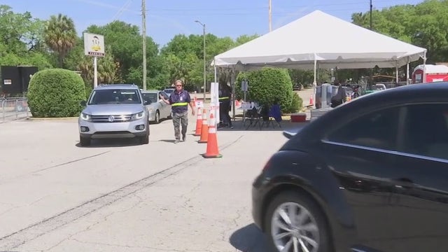 COVID-19 vaccine first doses go quickly as FEMA sites shift gears