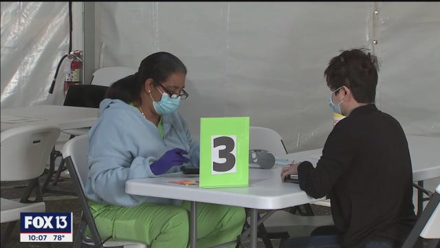 COVID-19 vaccine age drops to 40 in Florida on Monday