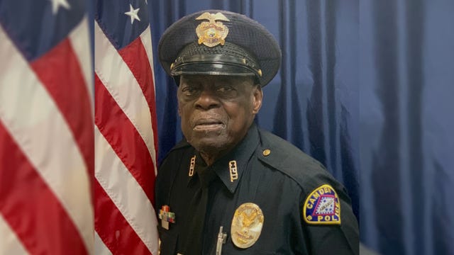 ‘I love people’: 91-year-old police officer still patrolling in Arkansas with no plans to retire