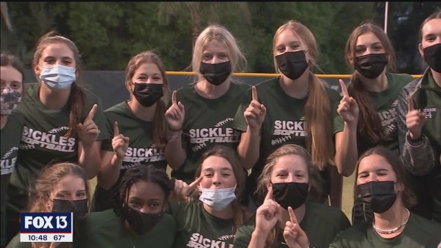Sickles softball: Number 1 in the nation