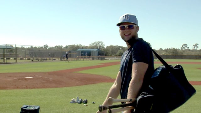 Rays happy to welcome Austin Meadows -- and his swing