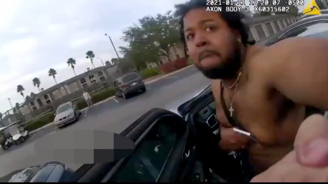Videos show suspect rambling and later struggling before killing Hillsborough deputy