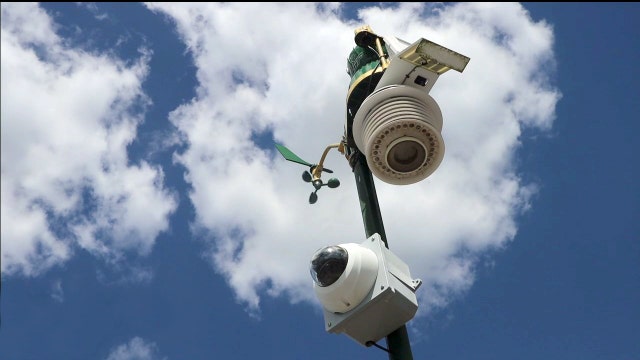 Hyper-local weather stations give real-time data when seconds count