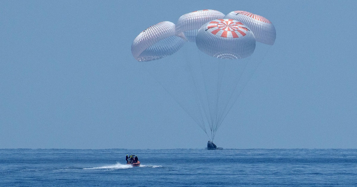 Splashdown Definition More patrols, fewer boaters for SpaceX splashdown off Florida Saturday ...