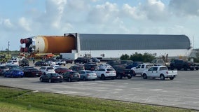 NASA's SLS rocket moves to Vehicle Assembly Building