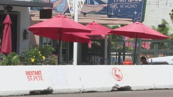 Parking spots turned into patio seating could remain after pandemic, St. Pete says