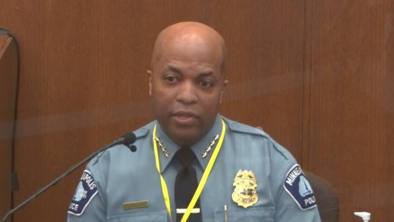 Minneapolis Police Chief: Derek Chauvin's restraint of George Floyd violated policies, training