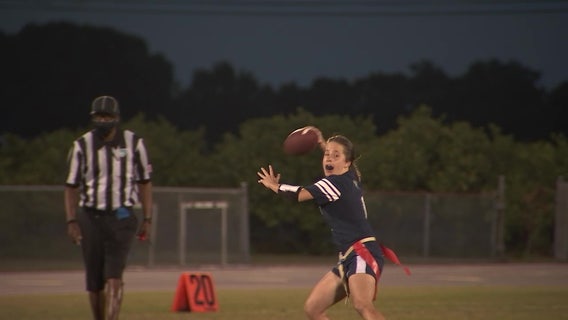 Newsome snaps Durant's flag football win streak as both teams roll into District tournaments
