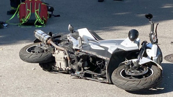 Police: Motorcycle crash seriously injures baby being held on stepfather's lap