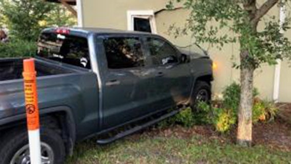 15-year-old crashes stolen pickup truck it into Clearwater home, police say