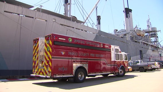 Historic ship provides unique training opportunity for Pasco rescue teams