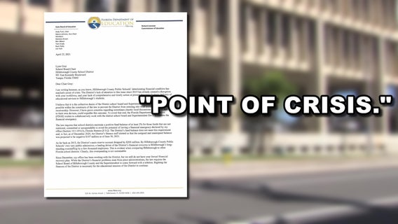 Warning of 'crisis,' state education commissioner threatens takeover of Hillsborough school district