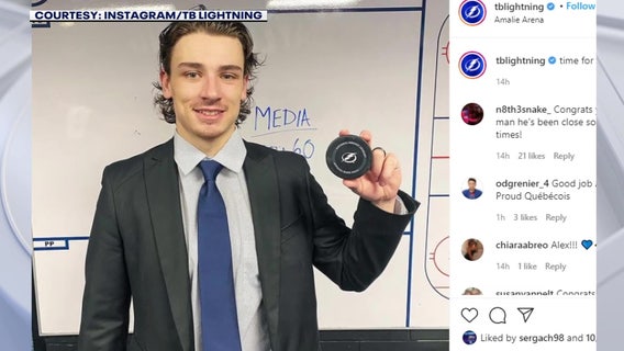 Lightning's rookies strike early, making plays among the stars