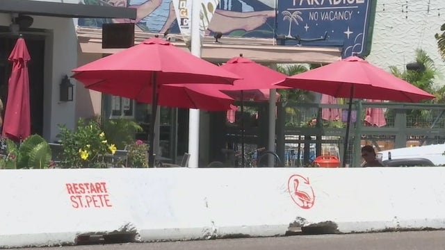 Parking spots turned into patio seating could remain after pandemic, St. Pete says