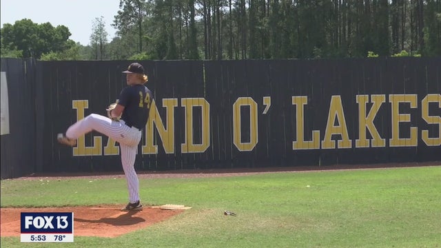 Land O' Lakes pitcher leading state in strikeouts