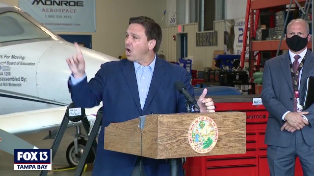 Governor DeSantis blasts '60 Minutes' report about Publix and COVID-19 vaccines