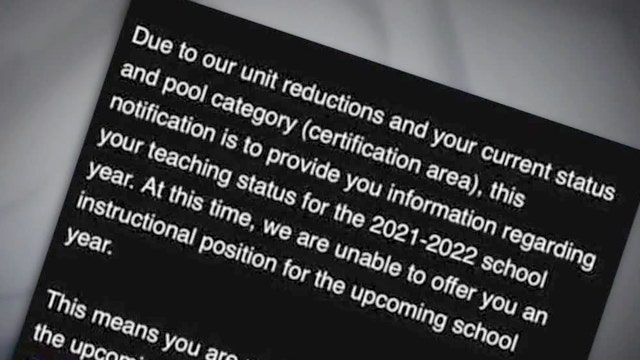 Hillsborough County teachers informed by email they don't have a job next year