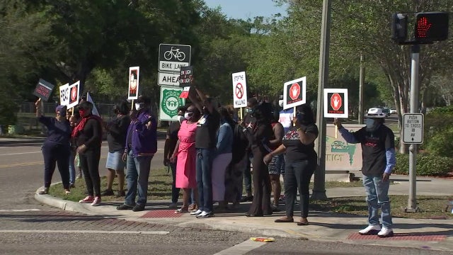 ‘Enough is enough’: St. Pete marchers demand end to violence after mother's killing