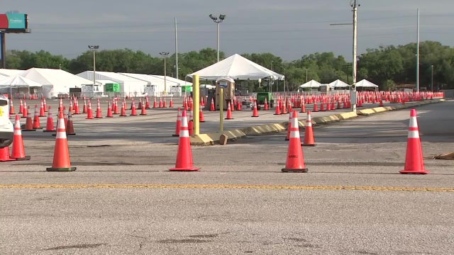 Pop-up vaccine locations to continue next week after severe weather forces sites to close Sunday