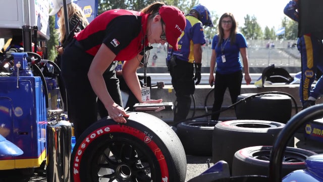 Road to success wasn’t easy for woman behind the wheels of the Firestone Grand Prix