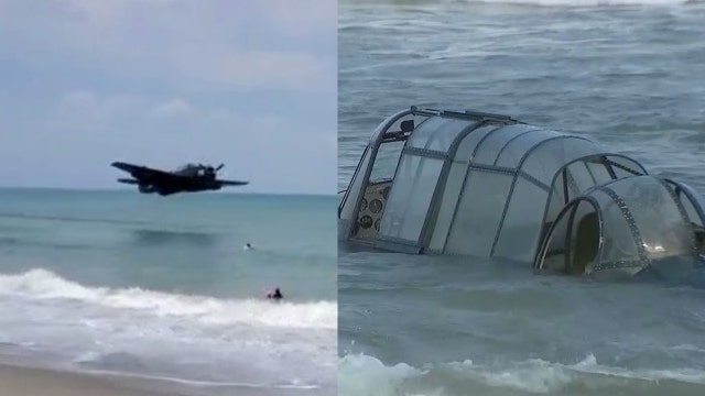 Report: Plane that went down during Cocoa Beach Air Show confirmed to be from WWII
