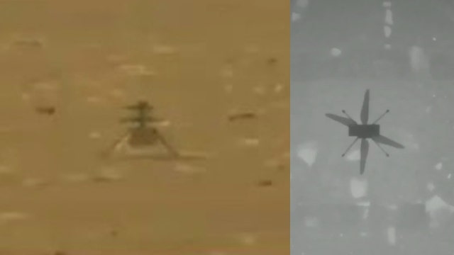 NASA's Ingenuity helicopter successfully completes 1st flight on Mars