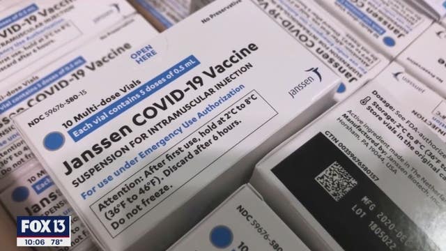 Johnson and Johnson vaccine returning to Florida FEMA sites Sunday