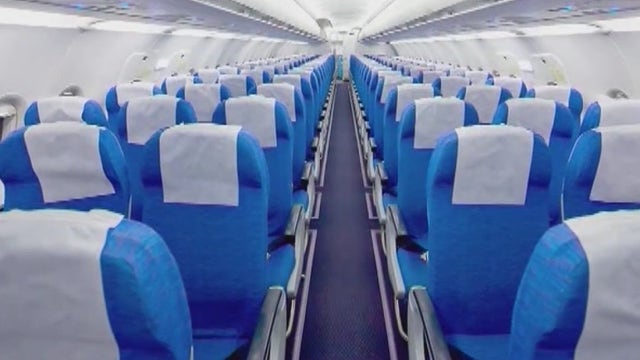 Study: Open middle seat on planes limits COVID-19 spread up to 57%