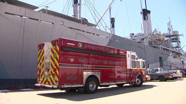 Historic ship provides unique training opportunity for Pasco rescue teams