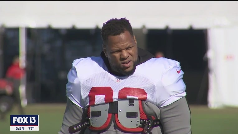 2021 off to a great start for Bucs' defensive end Ndamukong Suh