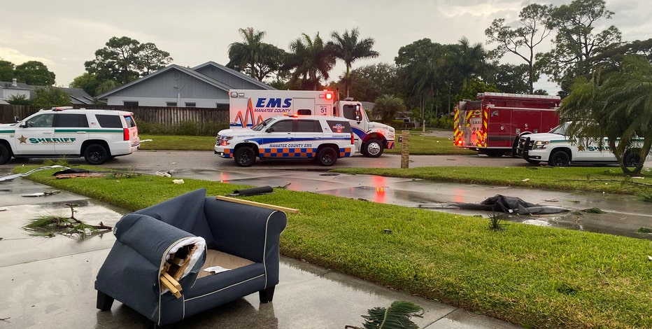 Severe weather injures 1, damages 20 homes in Manatee County