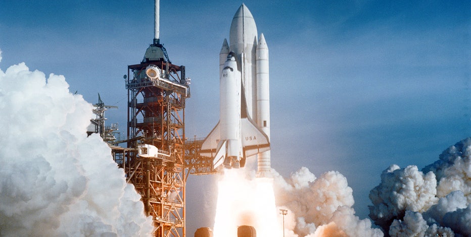 40 years ago, the first space shuttle mission blasted off 40 years ago, the first space shuttle mission blasted off