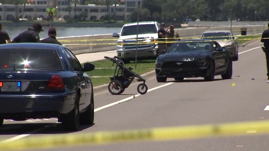 The Bayshore crash scene