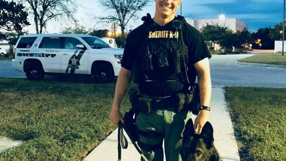 Pasco county sheriff store k9