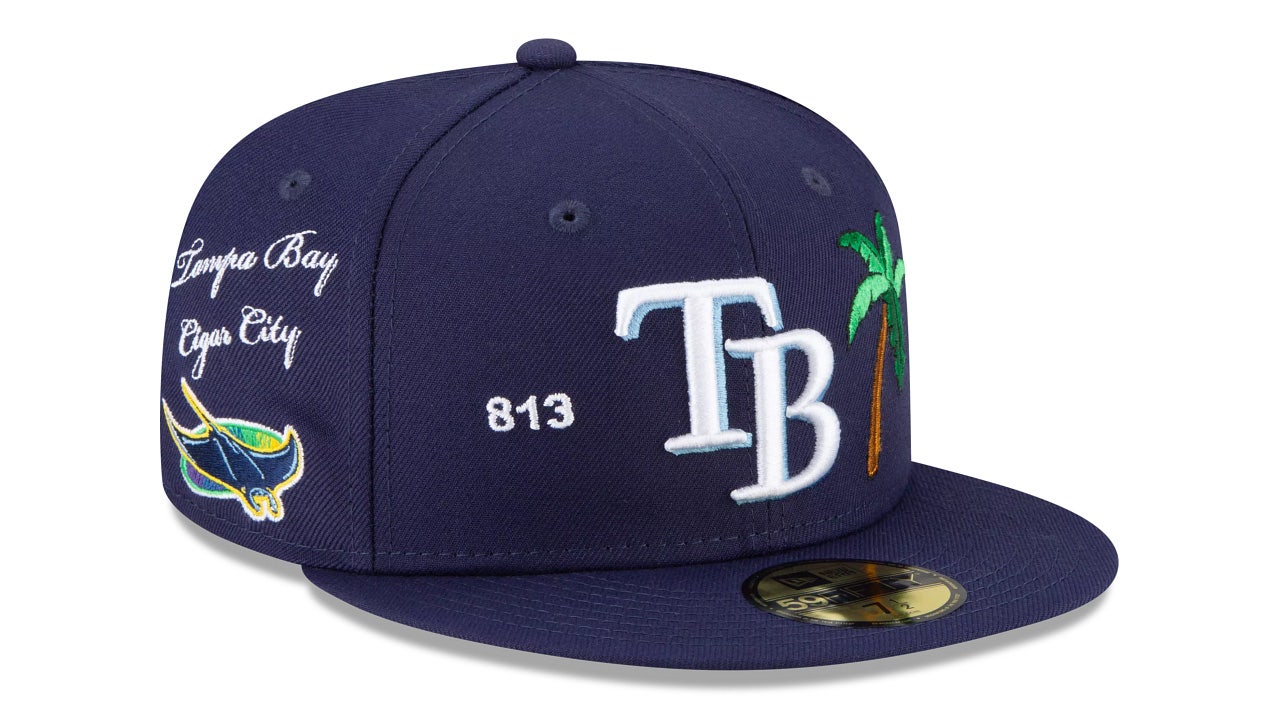 old devil rays hat