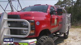 With wildfires burning throughout state, Pasco Fire unveils two new firefighting tools