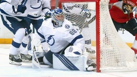 Vasilevskiy helps Lightning earn huge advantage