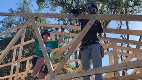Volunteers help single mother build dream home during Habitat for Humanity’s ‘Women Build’ construction blitz
