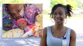 Mother 'thanking God' that daughter is recovering after being shot by 3-year-old brother