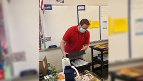 ‘We appreciate him’: Class pools money to buy teacher 1st pair of Air Jordans