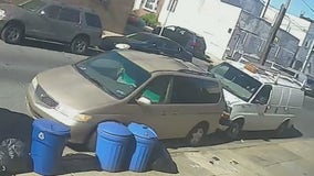 Caught on camera: Driver pushes vehicle out of parking space