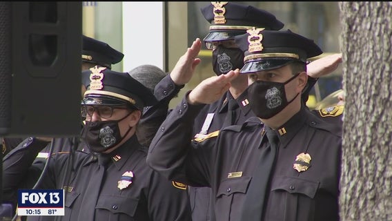 Tampa police remember 32 officers killed in the line of duty